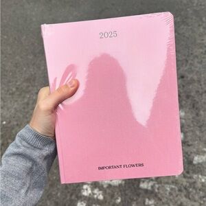 Sofia Coppola Important Flowers 2025 pink planner